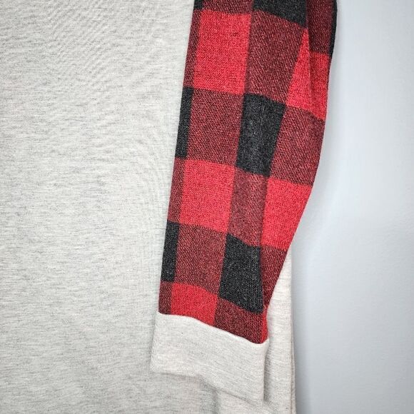 Red & Black Buffalo Long Sleeve Tunic - Picture 6 of 8